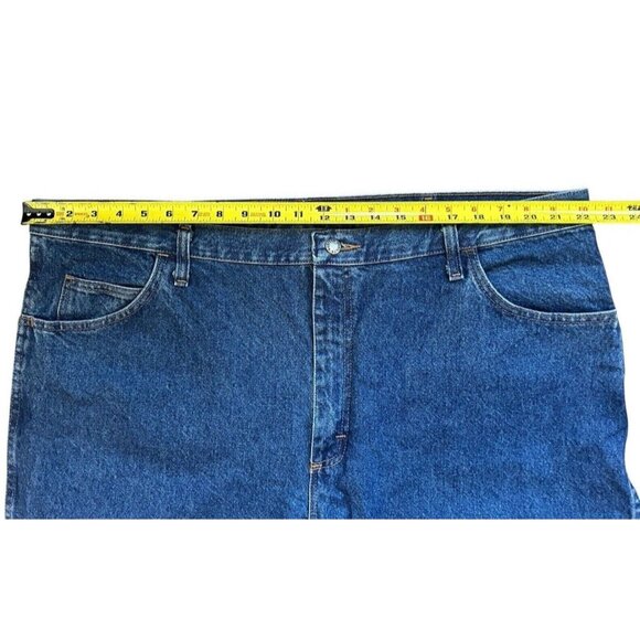 Rustler Men's Classic Relaxed Fit Straight Leg Jeans 42x30 - Picture 9 of 11